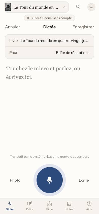 Capture : Comment photographier une page ou un lieu ?, sur un livre d’exemple